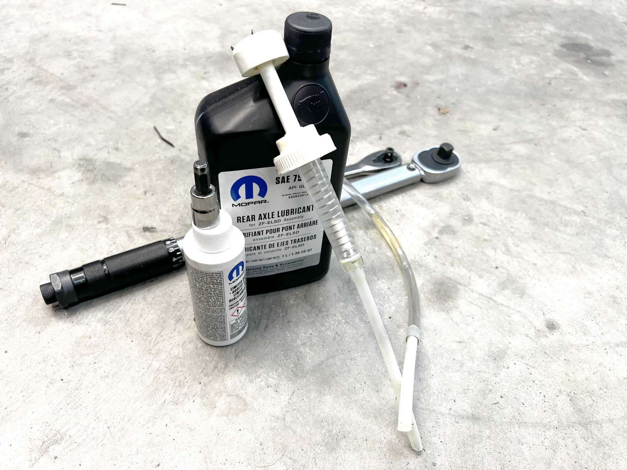 Tools for fluid change
