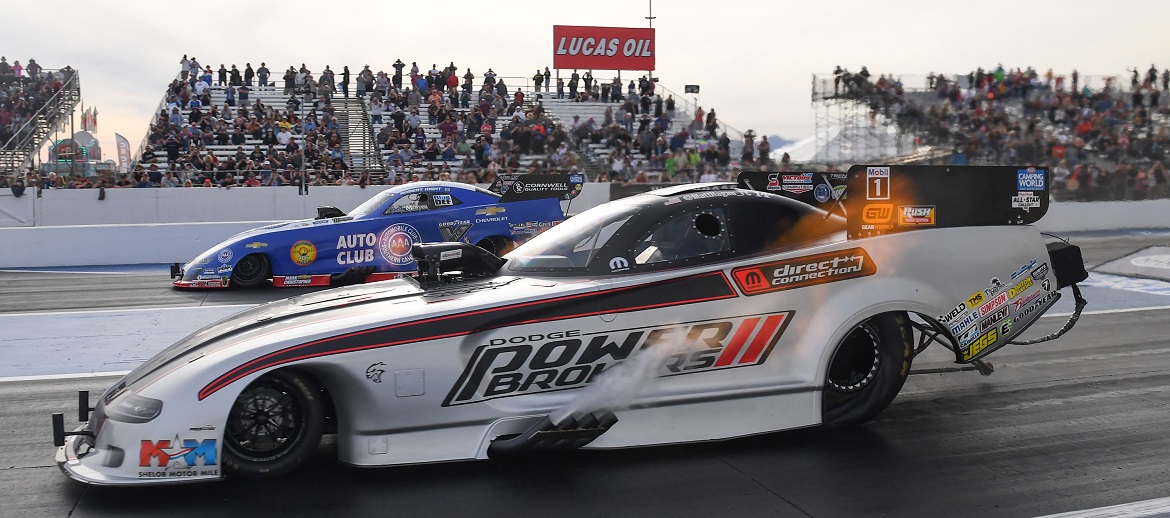 Hagan and Dodge Power Brokers Funny Car Charge from No. 1 Qualifier at NHRA Arizona Nationals to Tony Stewart Racing’s First Final Round Appearance