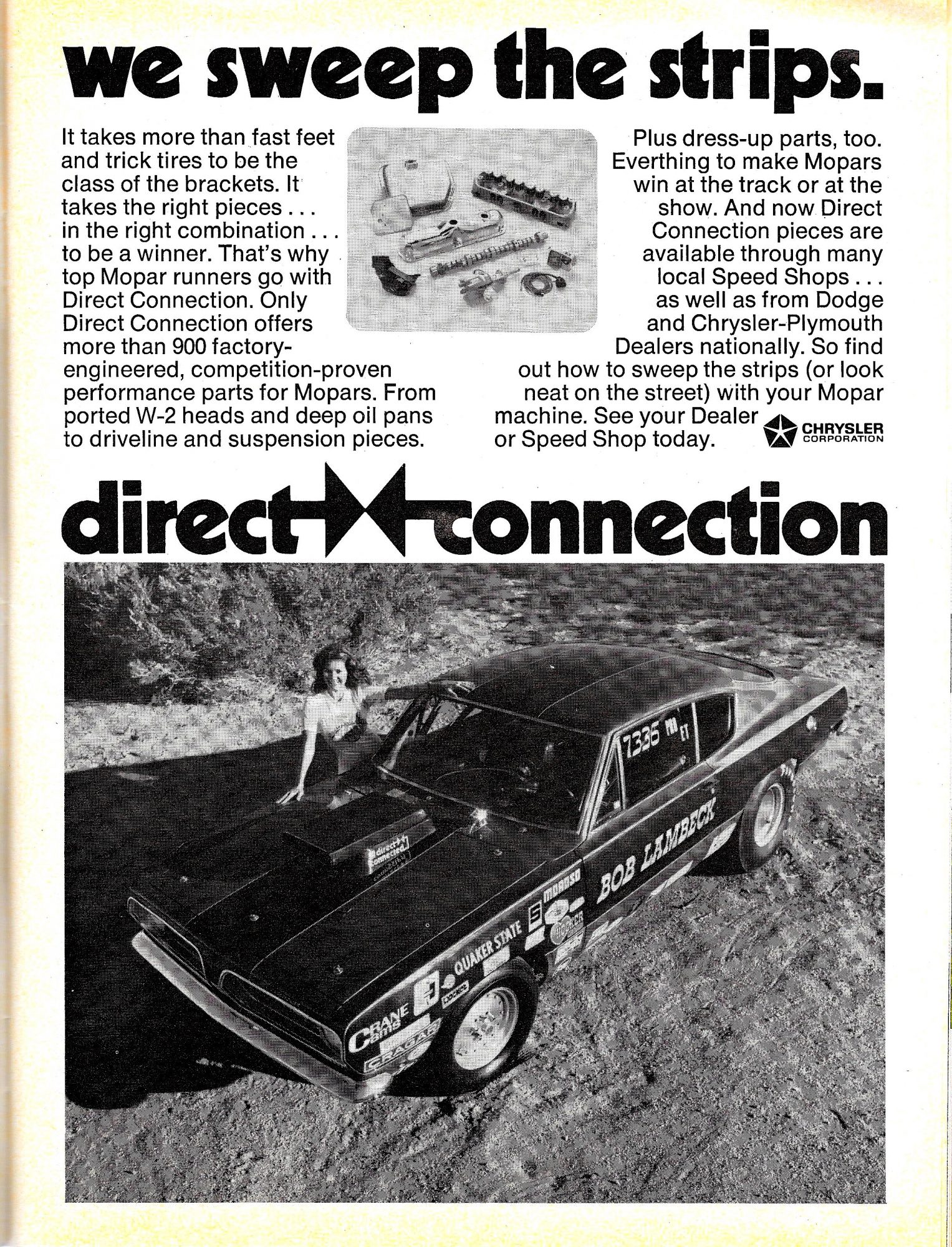 Vintage Direct Connection advertisement