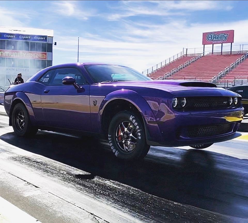 Challenger drag racing