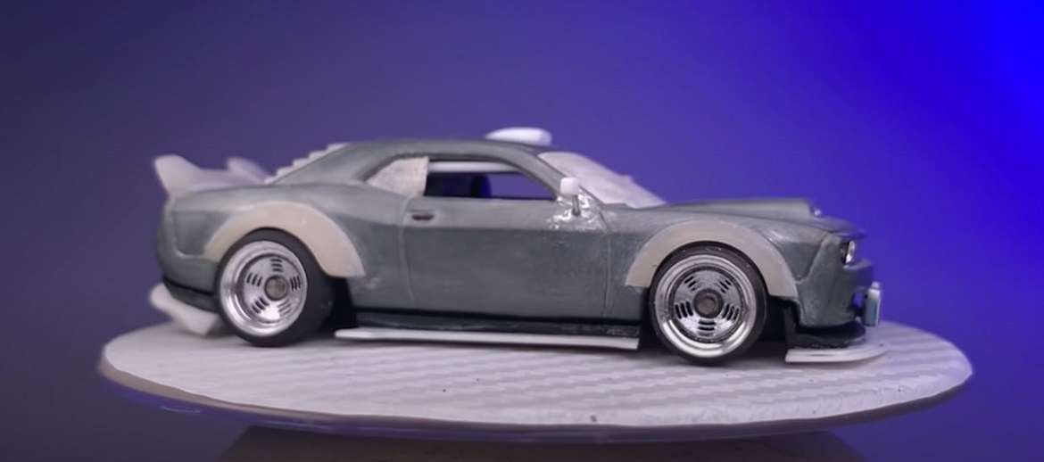 Modified Hot Wheels Car