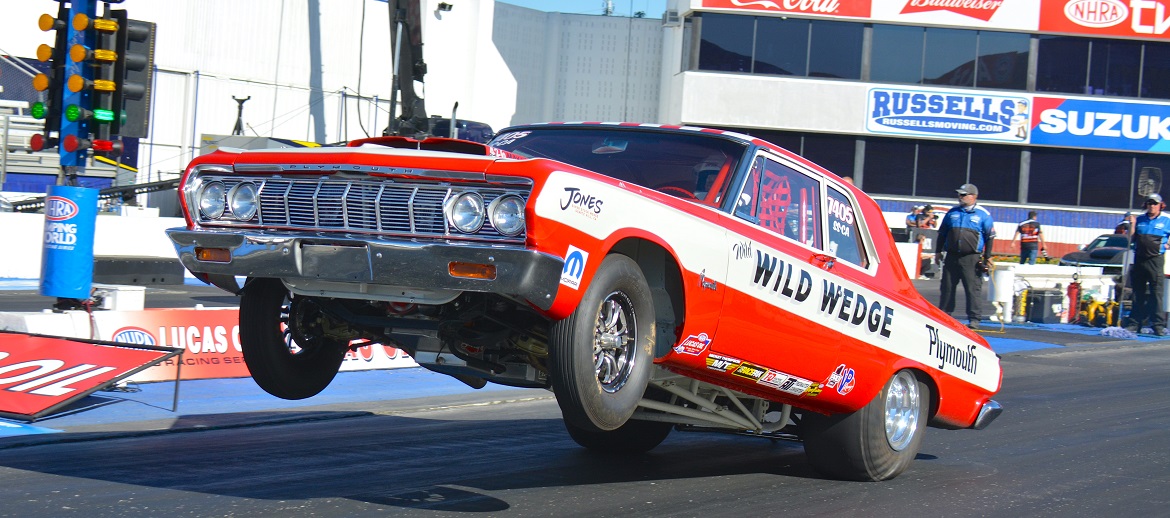 Mopar® Machines Pound the Pavement at Pomona