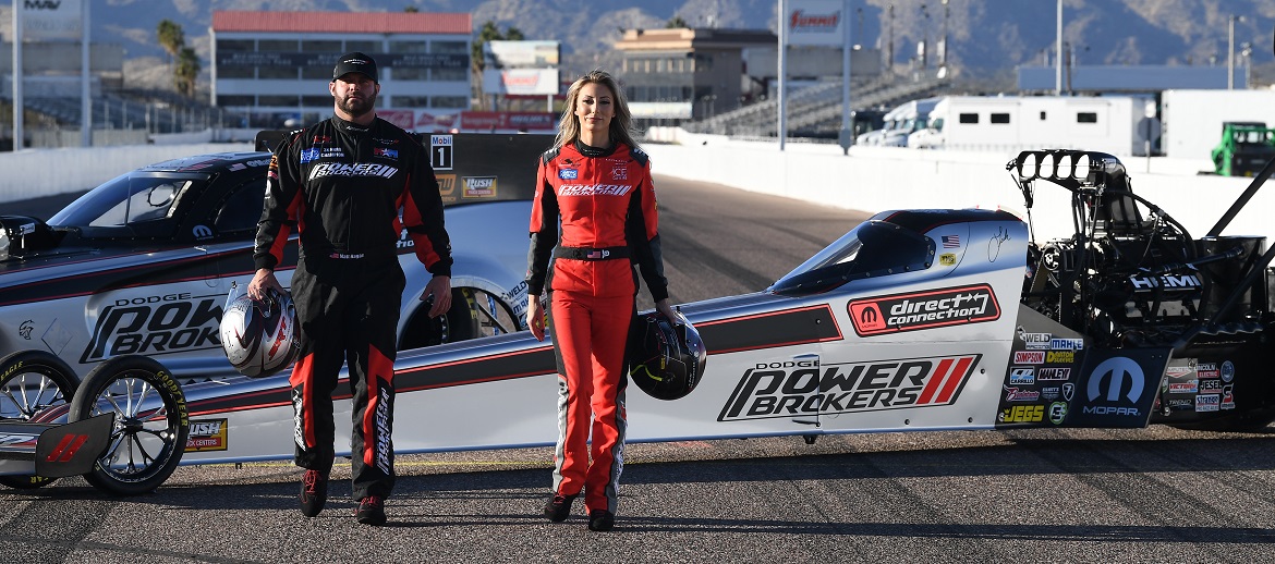 Matt Hagan & Leah Pruett