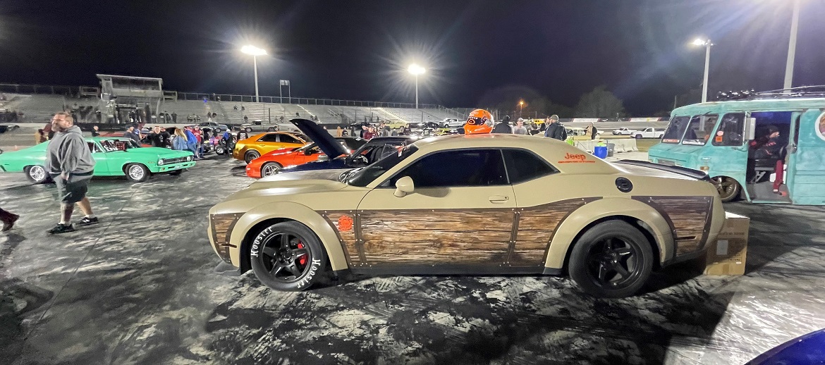 Challenger on display at Sick Week