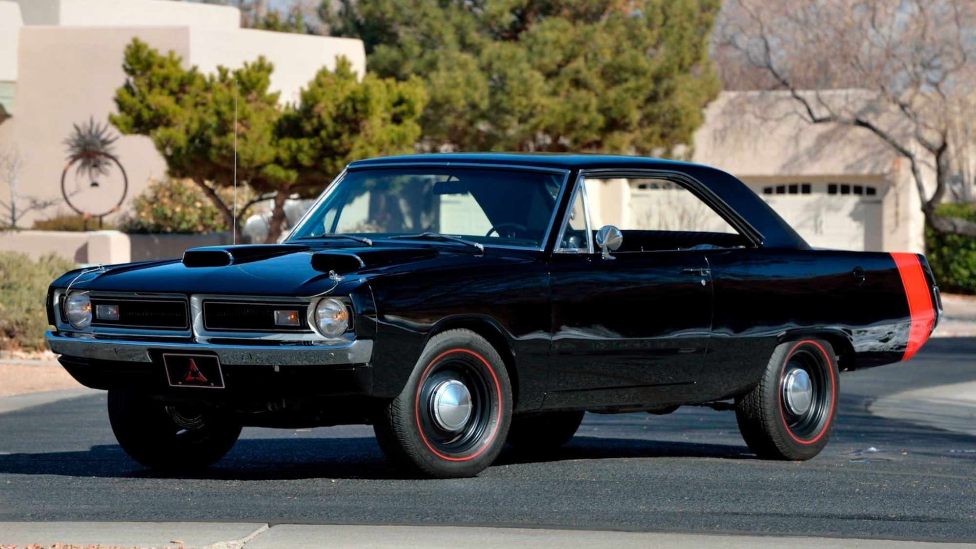 72 dart swinger 14x8 on rear