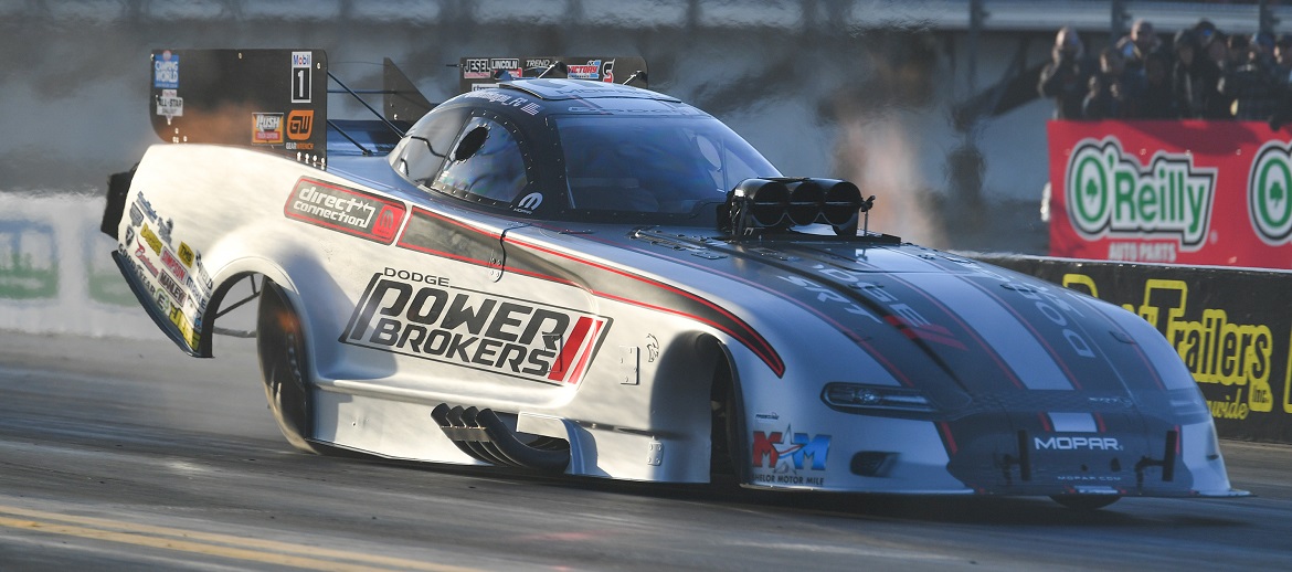 Top-Five Qualifying Performances for Two Dodge Charger SRT<sub>®</sub> Hellcat Funny Cars and Record Setting Runs for Mopar<sup>®</sup> Drag Pak at NHRA Gatornationals