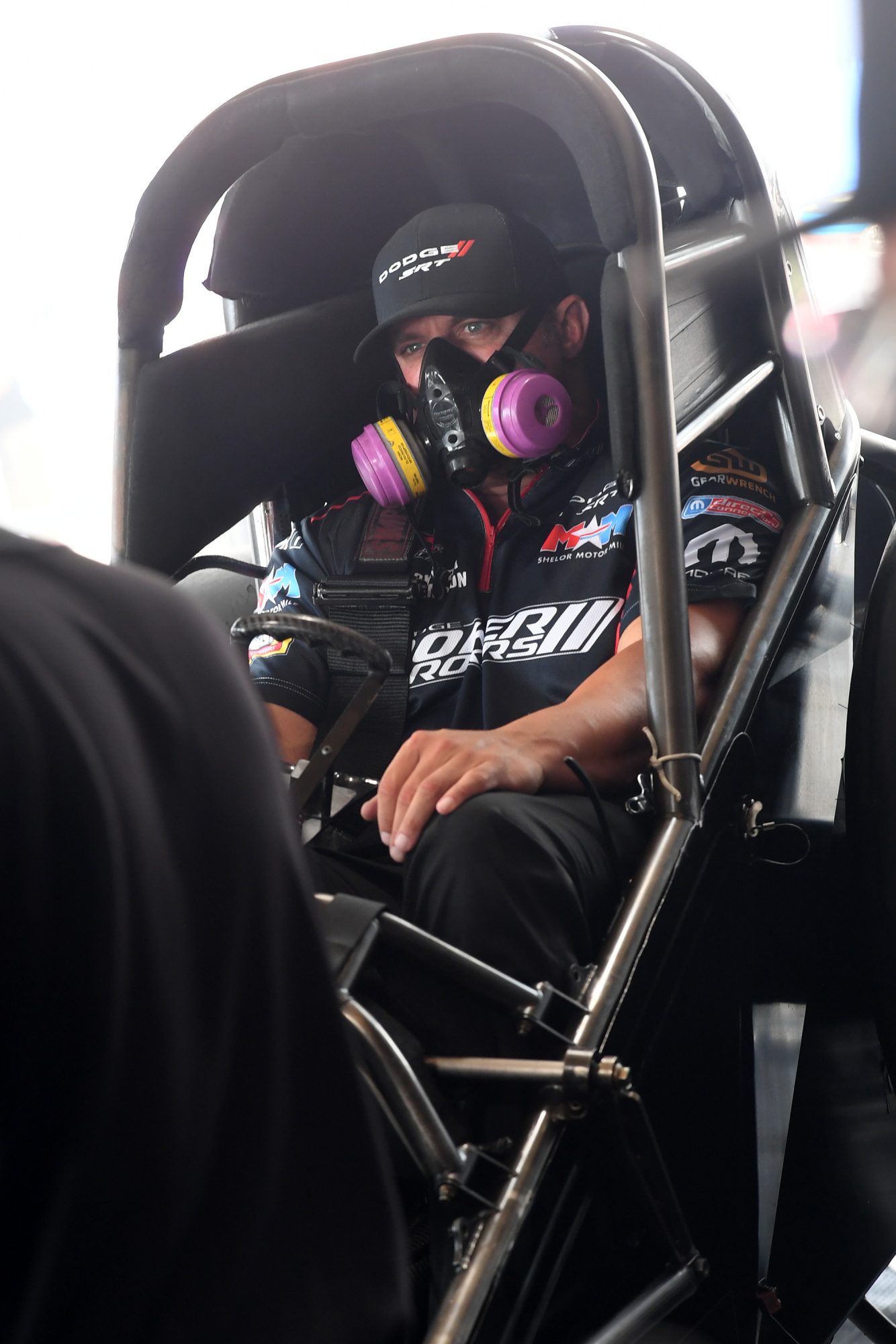 Matt Hagan getting ready to drag race