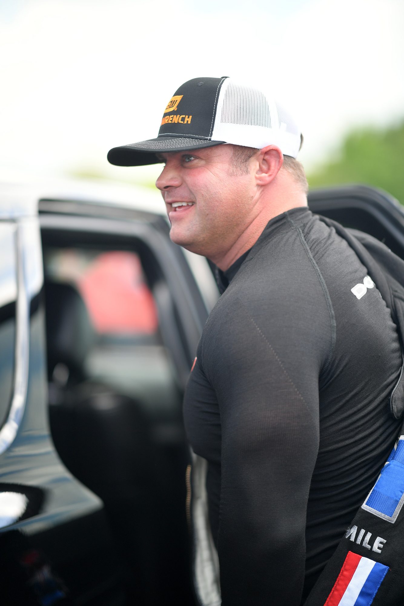 Matt Hagan getting ready to drag race