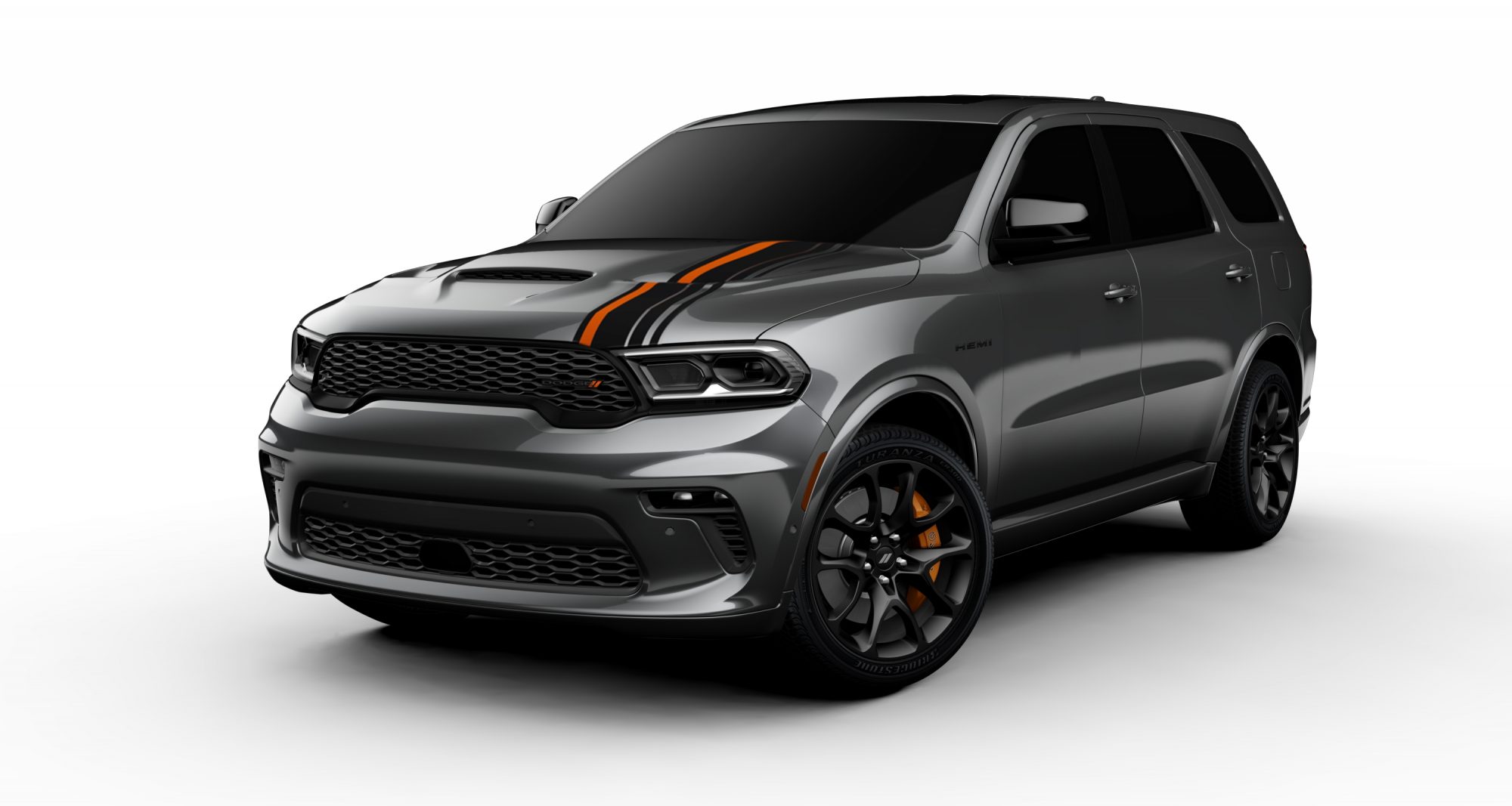 Durango with HEMI Orange stripe