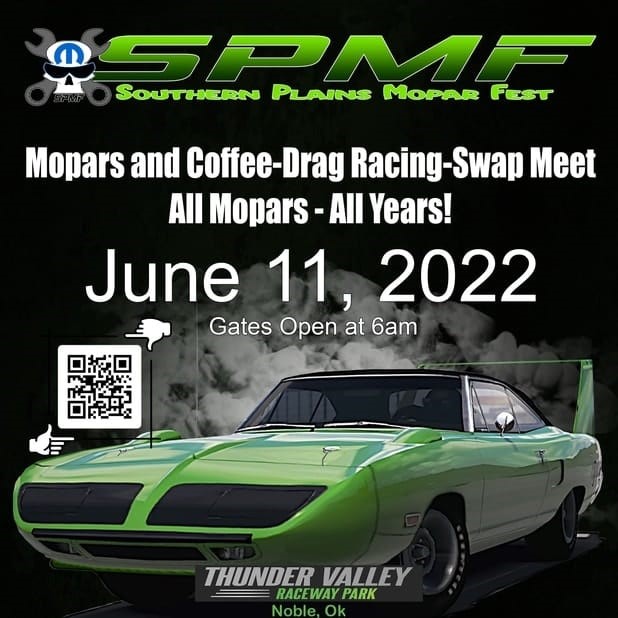 Southern Plains Mopar Fest event poster