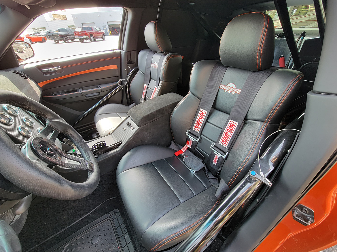 Interior of the 2007 Dodge Magnum AKA Mopar Express