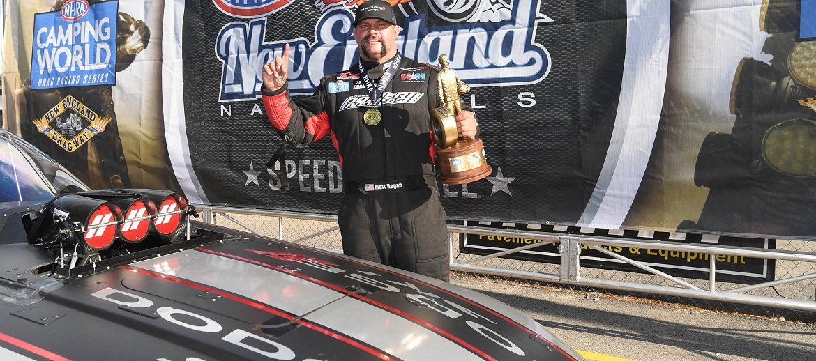 Hagan and Dodge Power Brokers Back in Winner’s Circle with Victory at NHRA New England Nationals