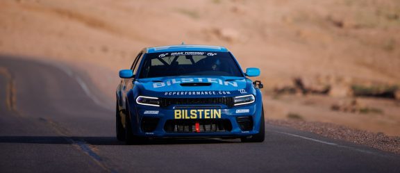 Dodge Charger SRT<sup>&reg;</sup> Hellcat Redeye Shines through the Rain at Pikes Peak