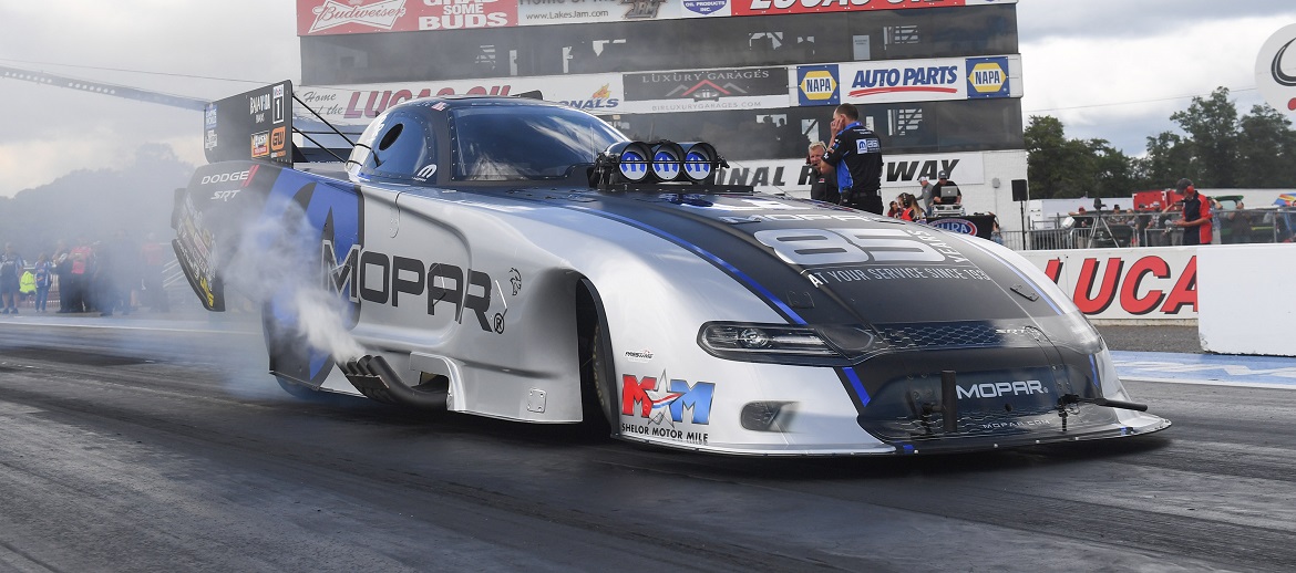 Hagan Captured 48th Career No. 1 Qualifier with Mopar<sub>®</sub> 85th Anniversary Funny Car; Quarterfinal Performance at Brainerd International Raceway