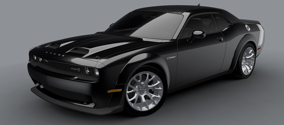 Hemi® Spirit Dodge Challenger Black Ghost Is Number Six Of Seven Dodge