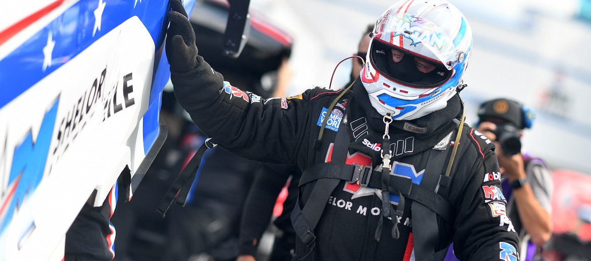 Second Consecutive Semifinal Performance for Hagan and Dodge Charger SRT<sup>®</sup> Hellcat Funny Car in NHRA ‘Countdown to the Championship’