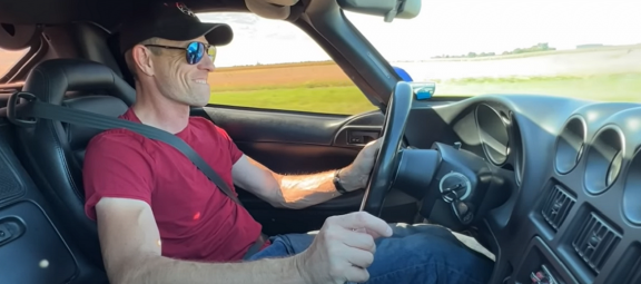 Casey Putsch driving a Viper