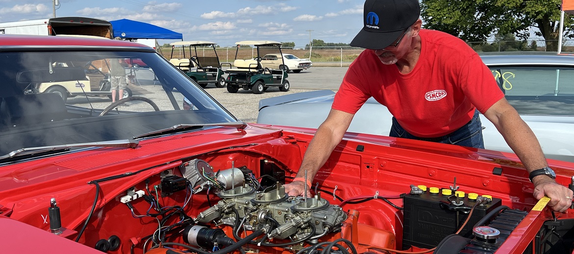 Mr. Marple and  His Multi-Carb Mopar<sub>®</sub> Vehicle