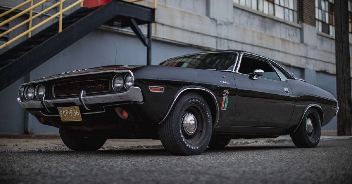 Legendary Black Ghost Dodge Challenger Headed to Auction Dodge Garage