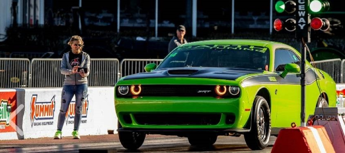 Chris Shawver’s Stock-Looking Challenger SRT<sup>®</sup> Hellcat Runs Low 8s