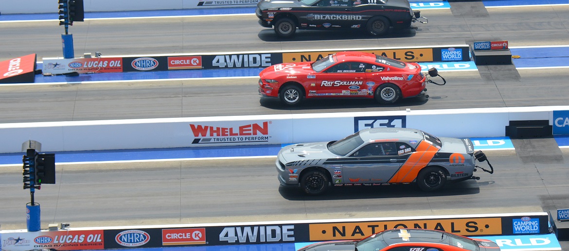 NHRA Charlotte 4Wide Nationals – Four Times the Fun!