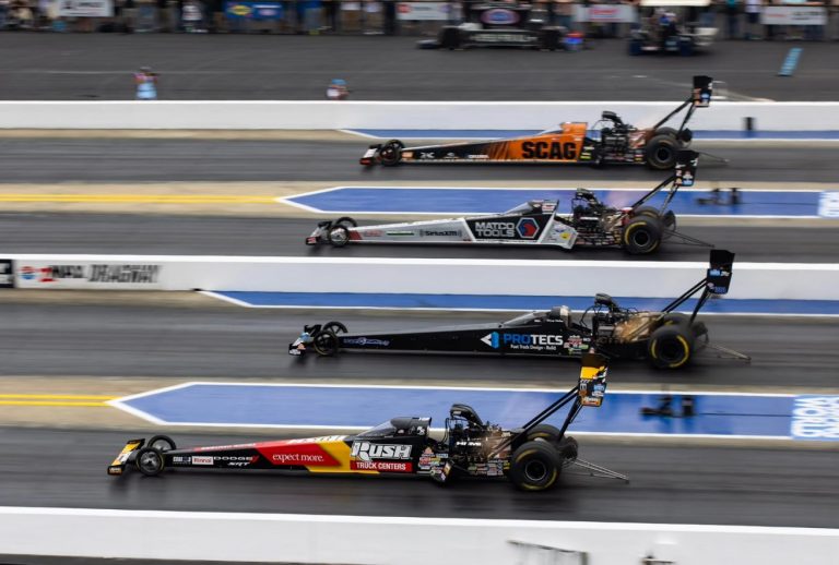 Pruett Takes TSR Rush Truck Services/Dodge SRT® Top Fueler to RunnerUp