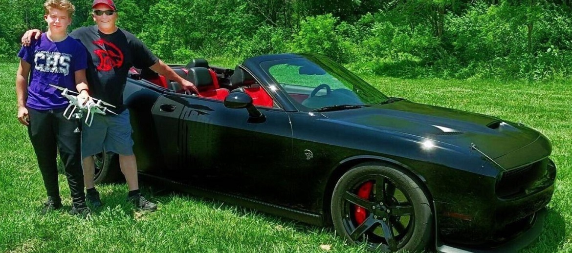 Check Out This Head-Turning Drop-Top Dodge Challenger SRT<sup>®</sup> Hellcat