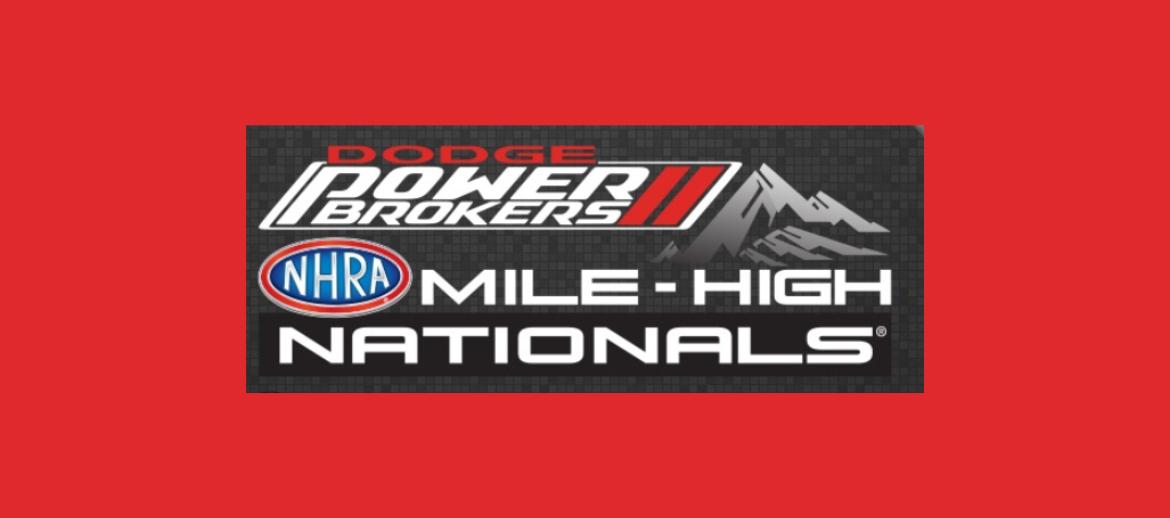 dodge power brokers nhra mile high nationals logo