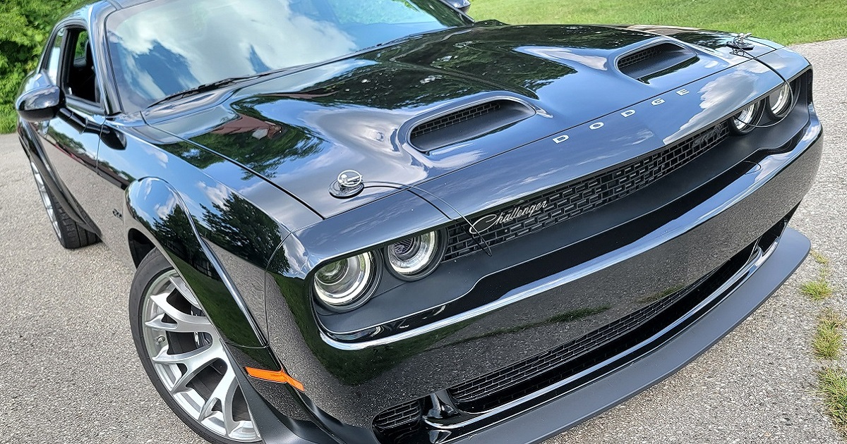 Driving the 2023 Dodge Challenger Black Ghost the Ultimate Factory