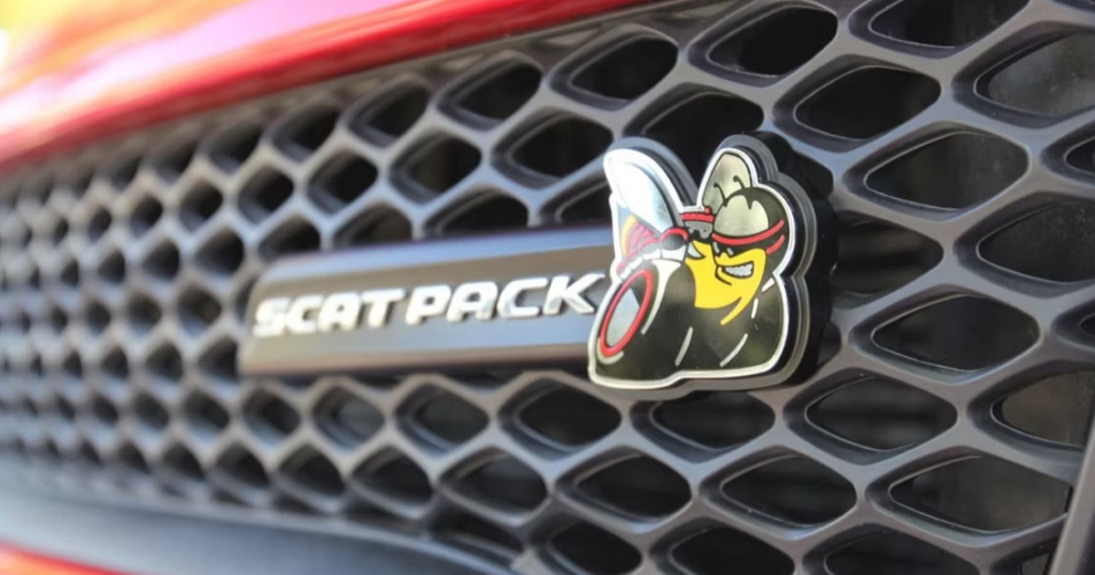 Scat Pack badge