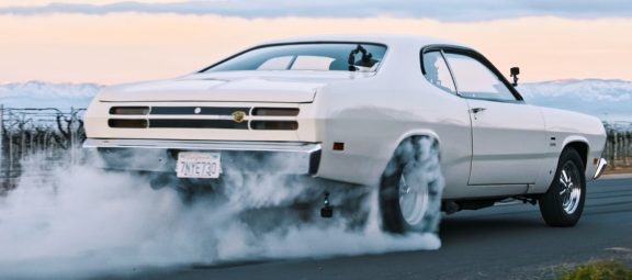 restored 1970 Plymouth Duster