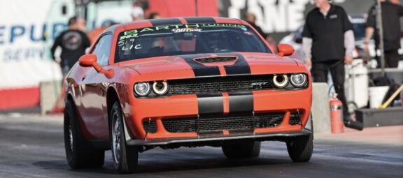 Dodge Challenger SRT<sup>®</sup> Hellcat Runs 7s with the Factory Supercharger and Transmission