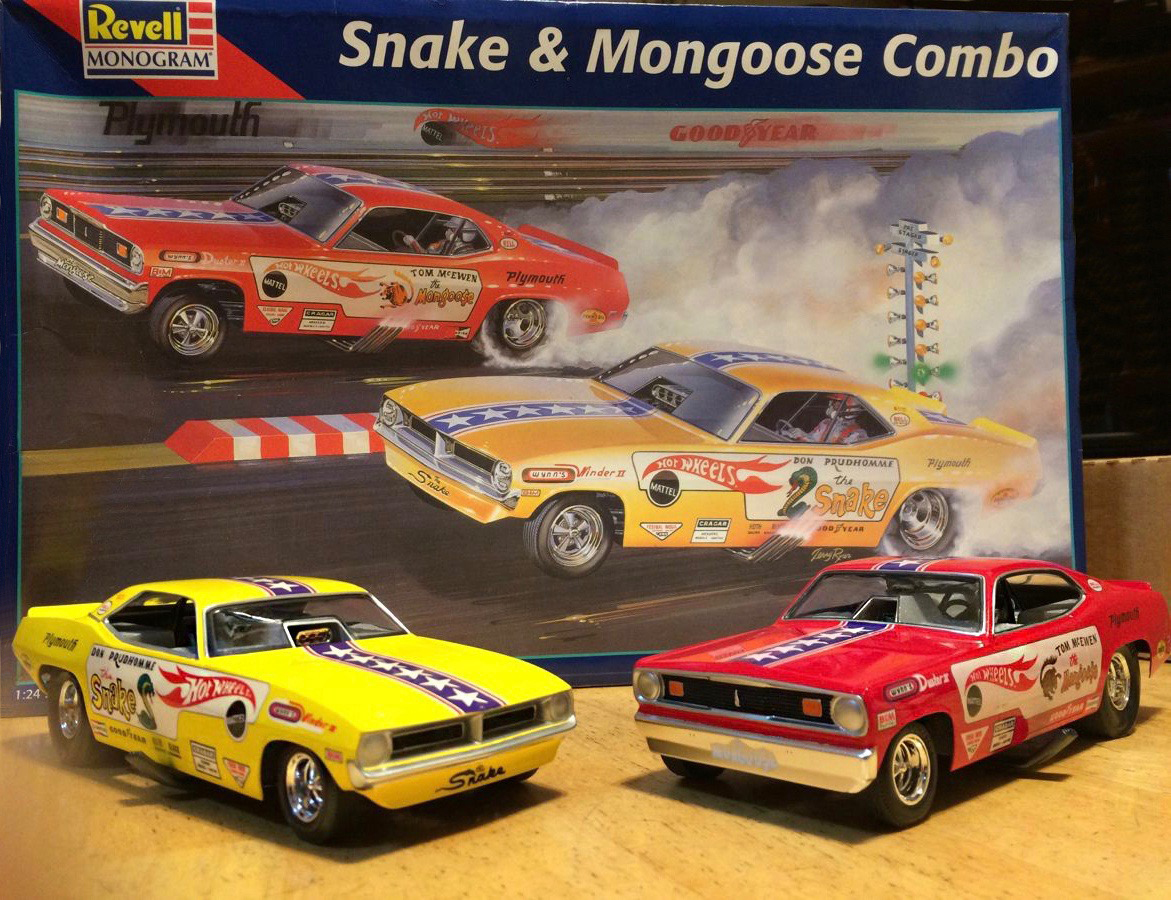 Monogram Drag Race Set, 1960's 1/8 Scale