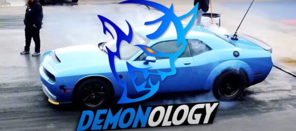 Well-Versed Driver in a Dodge Challenger SRT® Demon 170 Beats a Tesla Plaid on the Strip Over and Over