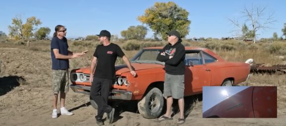 Roadkill Guys with a Junkyard Plymouth Belvedere