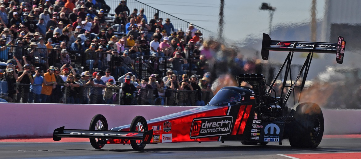 Stewart Advances to Top Fuel Semifinals at NHRA Arizona Nationals, Hagan Takes Dodge//SRT® Hellcat Funny Car to Winternationals Runner-up Spot