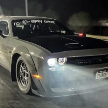 Dueling Direct Connection-Equipped Dodge Challenger Super Stocks