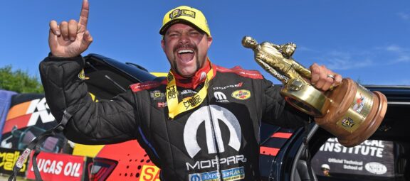 Matt Hagan Goes All-In for a Fifth Epping Win at NHRA New England Nationals