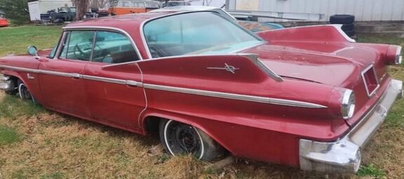 Rare 1960 Dodge Matador Yard Find Awaits Restoration: A Unique One-Year Gem Seeking a New Owner