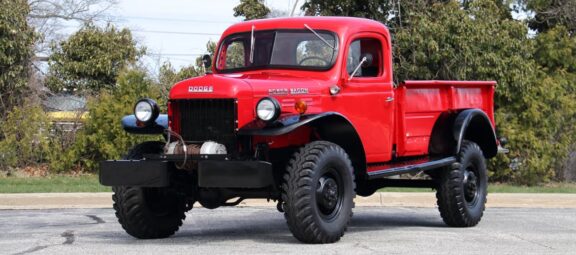 A Stunning 1953 Dodge Power Wagon Crossing the Auction Block at Mecum Indy
