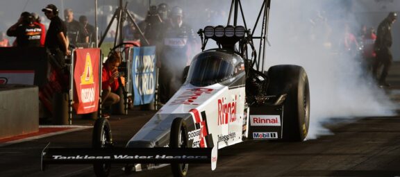 Stewart Misses by Inches in Quarterfinals at NHRA New England Nationals, Hagan&#8217;s Funny Car Winning Streak in Dodge//SRT® Hellcat Ends at Epping