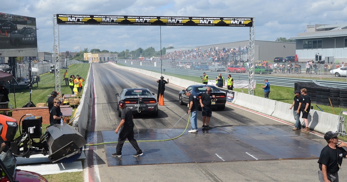 2024 Roadkill Nights Drag Racing New Site, Familiar Winners Dodge Garage