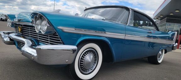 1958 Plymouth with Challenger SRT® Demon 170 Power Draws Big Crowds at Roadkill Nights