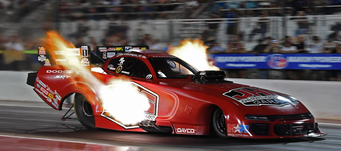 Hagan Posts Top Qualifying Spot, Advances to NHRA Charlotte Final in Tony Stewart Racing Dodge//SRT® Hellcat Funny Car