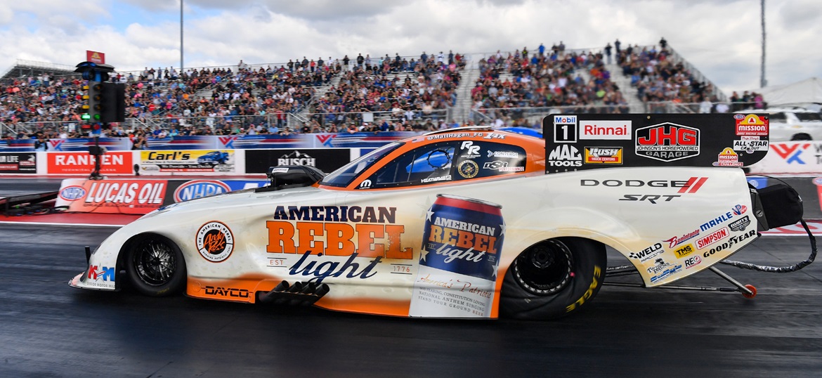 Dodge//SRT® Drivers Stewart, Hagan Exit Early at NHRA Midwest Nationals
