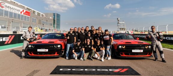 Thrills and Horsepower Unite at WorldSBK: Dodge Challenger Team Italia Lights Up Cremona Circuit