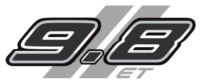 9.8s badge