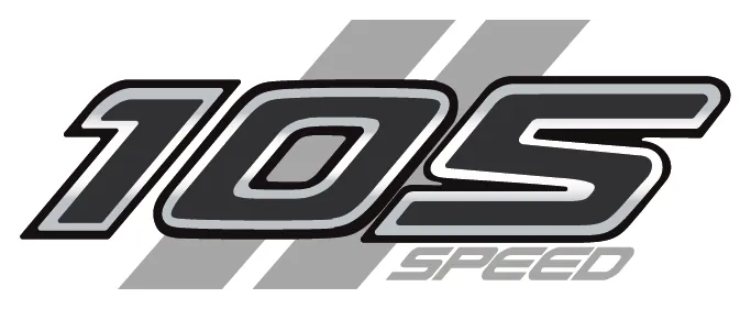 105 MPH badge