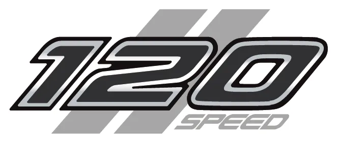 120 MPH badge